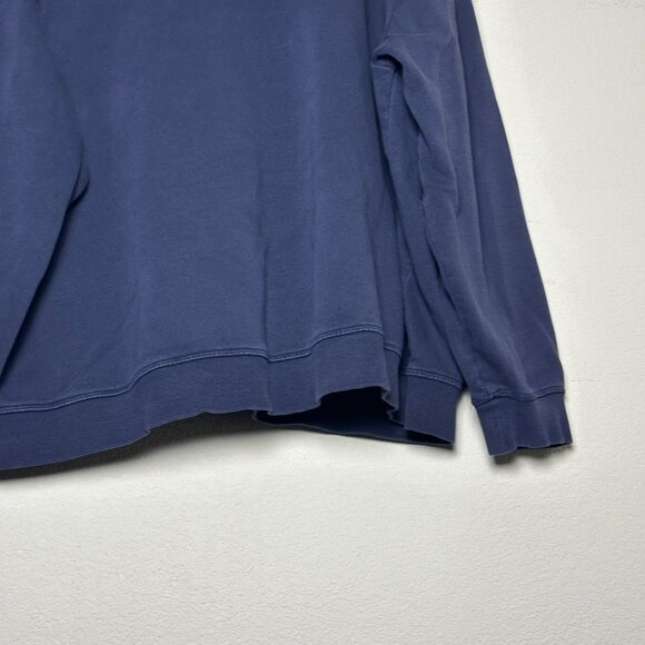 Yale University Blue Hoodie Men XL Embroidered College Sweatshirts Pullover Fall - Picture 11 of 11